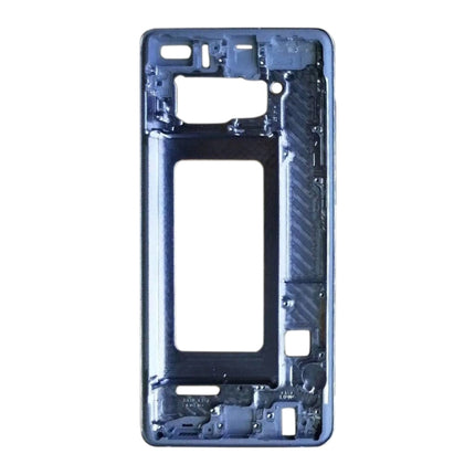 For Galaxy S10+ Front Housing LCD Frame Bezel Plate (Blue)-garmade.com