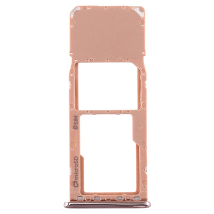 SIM Card Tray + Micro SD Card Tray for Samsung Galaxy A7 (2018) / A750F (Gold)-garmade.com