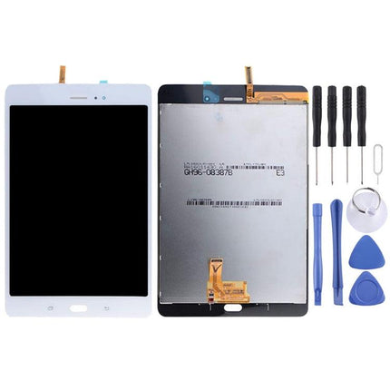 Replacement LCD Screen and Digitizer Full Assembly for Samsung Galaxy Tab A 8.0 / T355 - White-garmade.com