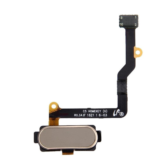 Home Button Flex Cable for Samsung Galaxy C5 / C5000 Gold-garmade.com