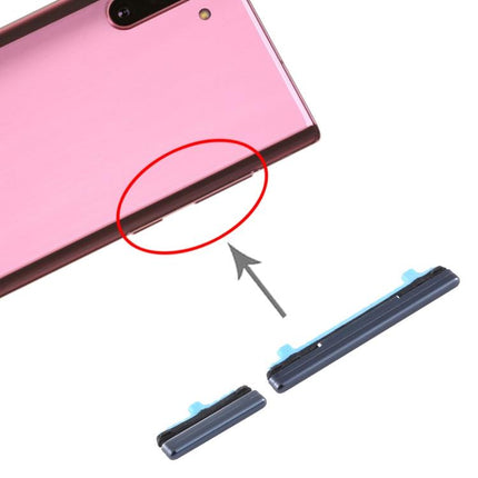 Power Button and Volume Control Button for Samsung Galaxy Note 10 Black-garmade.com