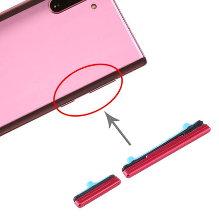 Power Button and Volume Control Button for Samsung Galaxy Note 10 Red-garmade.com