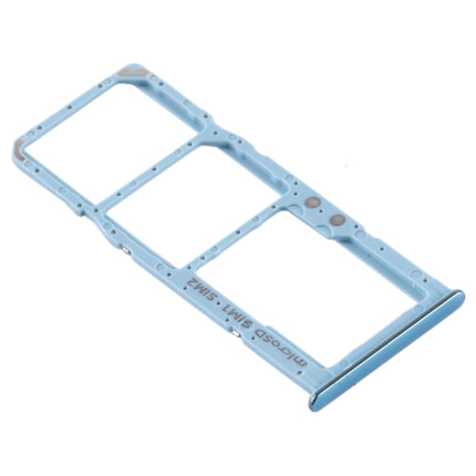 SIM Card Tray + SIM Card Tray + Micro SD Card Tray for Samsung Galaxy A51 / A515 (Blue)-garmade.com
