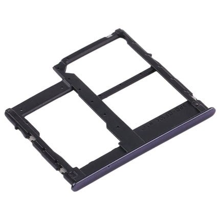 SIM Card Tray + SIM Card Tray + Micro SD Card Tray for Samsung Galaxy A315 / A31 (Black)-garmade.com