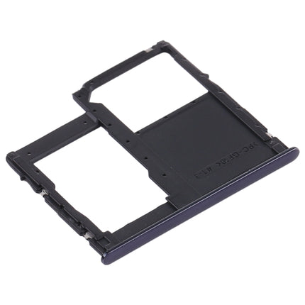 SIM Card Tray + Micro SD Card Tray for Samsung Galaxy A31(Black)-garmade.com