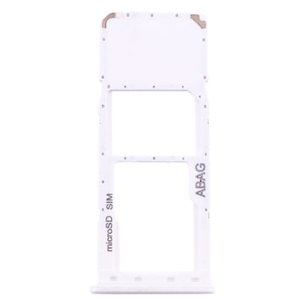 SIM Card Tray + Micro SD Card Tray for Samsung Galaxy A21s(White)-garmade.com