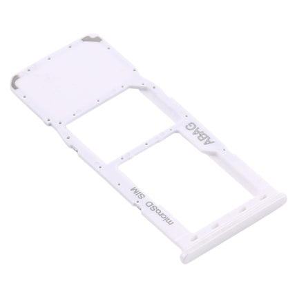 SIM Card Tray + Micro SD Card Tray for Samsung Galaxy A21s(White)-garmade.com