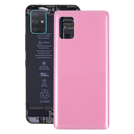 For Samsung Galaxy A51 5G SM-A516 Battery Back Cover (Pink)-garmade.com