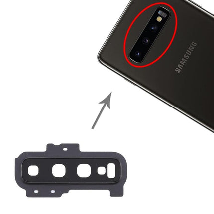 10 PCS Camera Lens Cover for Samsung Galaxy S10+ Black-garmade.com