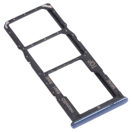 SIM Card Tray + SIM Card Tray + Micro SD Card Tray for Samsung Galaxy M51 SM-M515 (Black)-garmade.com