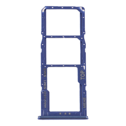 SIM Card Tray + SIM Card Tray + Micro SD Card Tray for Samsung Galaxy M51 SM-M515 (Blue)-garmade.com