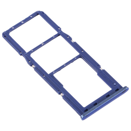 SIM Card Tray + SIM Card Tray + Micro SD Card Tray for Samsung Galaxy M51 SM-M515 (Blue)-garmade.com