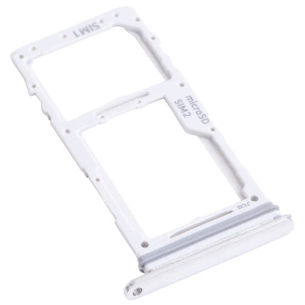 SIM Card Tray + SIM Card Tray / Micro SD Card Tray for Samsung Galaxy S10 Lite SM-G770 (Silver)-garmade.com