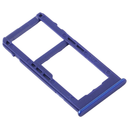 SIM Card Tray + SIM Card Tray / Micro SD Card Tray for Samsung Galaxy M40 SM-M405 (Dark Blue)-garmade.com