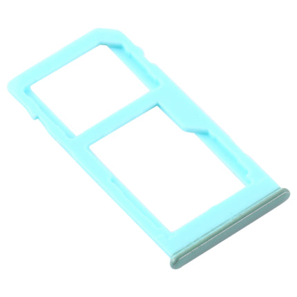 SIM Card Tray + SIM Card Tray / Micro SD Card Tray for Samsung Galaxy M40 SM-M405 (Baby Blue)-garmade.com