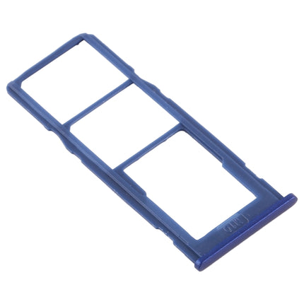SIM Card Tray + SIM Card Tray + Micro SD Card Tray for Samsung Galaxy M10 SM-M105 (Blue)-garmade.com