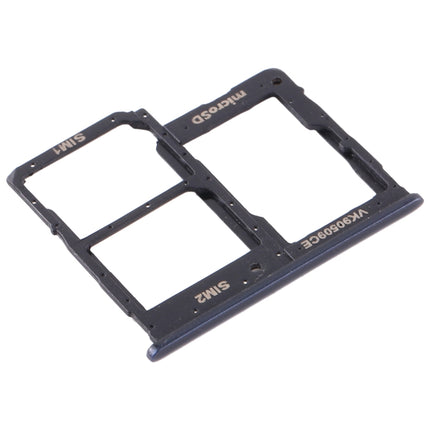 SIM Card Tray + SIM Card Tray + Micro SD Card Tray for Samsung Galaxy A2 Core SM-A260 (Black)-garmade.com