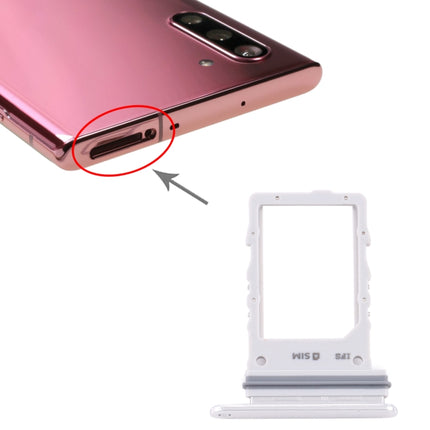 SIM Card Tray for Samsung Galaxy Note10 5G(White)-garmade.com