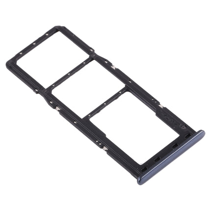 SIM Card Tray + SIM Card Tray + Micro SD Card Tray for Samsung Galaxy A50s SM-A507 (Black)-garmade.com