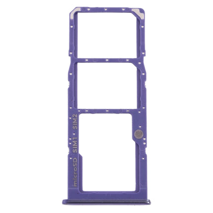 SIM Card Tray + SIM Card Tray + Micro SD Card Tray for Samsung Galaxy A50s SM-A507 (Purple)-garmade.com