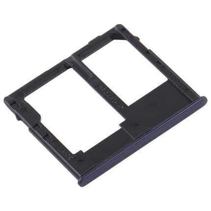 SIM Card Tray + Micro SD Card Tray for Samsung Galaxy A10e (Black)-garmade.com