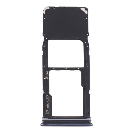 SIM Card Tray + Micro SD Card Tray for Samsung Galaxy A9 (2018) SM-A920 (Black)-garmade.com