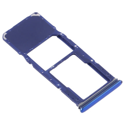 SIM Card Tray + Micro SD Card Tray for Samsung Galaxy A9 (2018) SM-A920 (Blue)-garmade.com