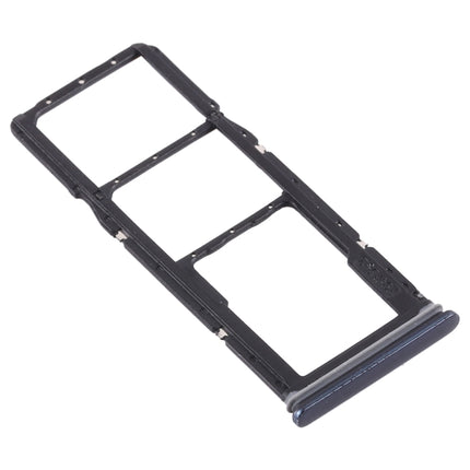 SIM Card Tray + SIM Card Tray + Micro SD Card Tray for Samsung Galaxy A9 (2018) SM-A920 (Black)-garmade.com