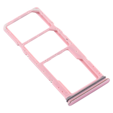 SIM Card Tray + SIM Card Tray + Micro SD Card Tray for Samsung Galaxy A9 (2018) SM-A920 (Pink)-garmade.com