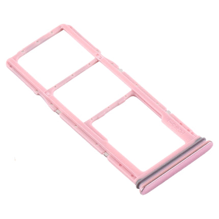 SIM Card Tray + SIM Card Tray + Micro SD Card Tray for Samsung Galaxy A9 (2018) SM-A920 (Pink)-garmade.com