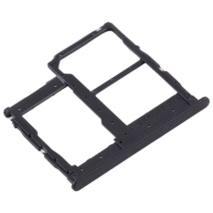 SIM Card Tray + SIM Card Tray + Micro SD Card Tray for Samsung Galaxy A01 Core SM-A013 (Black)-garmade.com