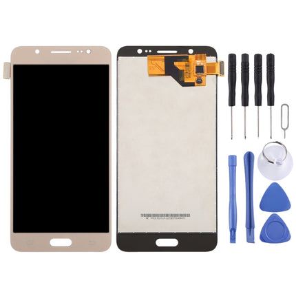 TFT LCD Screen for Galaxy J5 (2016) J510F, J510FN, J510G, J510Y, J510M with Digitizer Full Assembly (Gold)-garmade.com