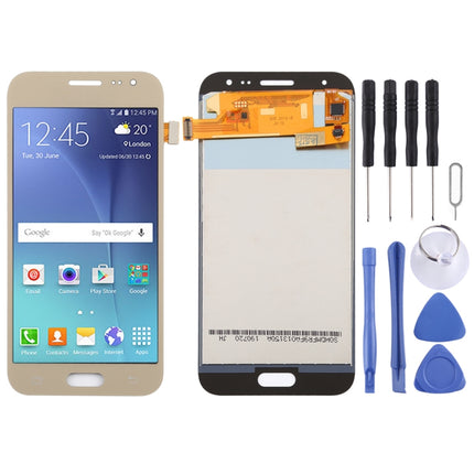 TFT LCD Screen for Galaxy J2 (2015) / J200F / J200Y / J200G / J200H / J200GU With Digitizer Full Assembly (Gold)-garmade.com