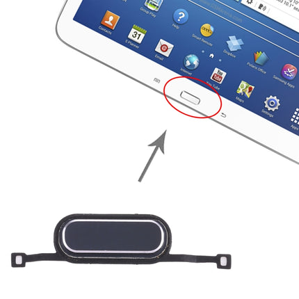 Home Key for Samsung Galaxy Tab 3 10.1 SM-P5200/P5210 (Black)-garmade.com