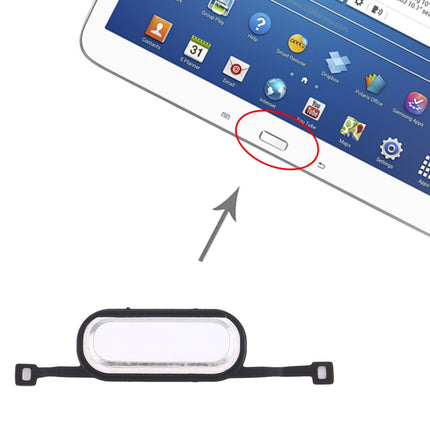 Home Key for Samsung Galaxy Tab 3 10.1 SM-P5200/P5210 (White)-garmade.com