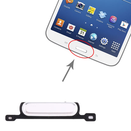 Home Key for Samsung Galaxy Tab 3 8.0 SM-T310/T311/T315 (White)-garmade.com
