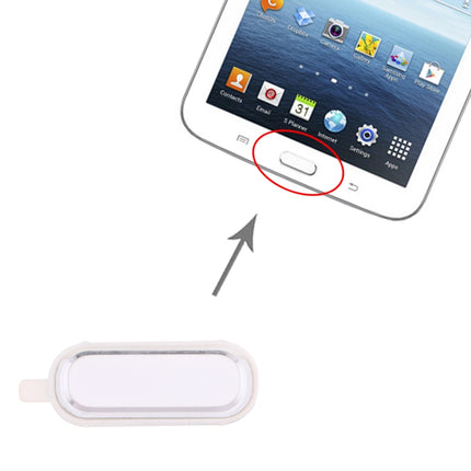 Home Key for Samsung Galaxy Tab 3 7.0 SM-T210/T211/T217 (White)-garmade.com