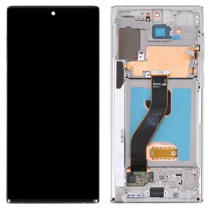 Original LCD Screen for Samsung Galaxy Note10 4G/Note10 5G SM-N971/N970 Digitizer Full Assembly With Frame (Grey)-garmade.com