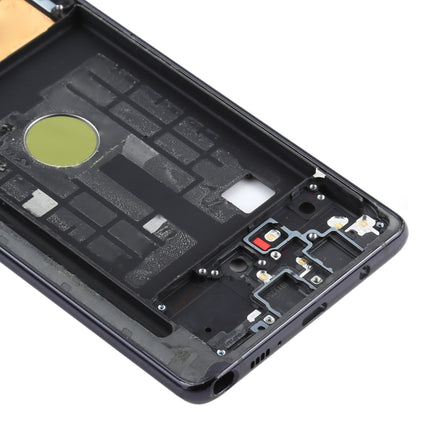 For Samsung Galaxy Note 10 Lite SM-N770F Middle Frame Bezel Plate (Black)-garmade.com