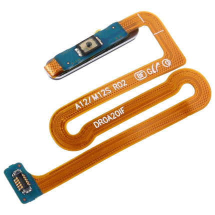Fingerprint Sensor Flex Cable for Samsung Galaxy M12 / A12 / SM-A125 / M125 (Grey)-garmade.com