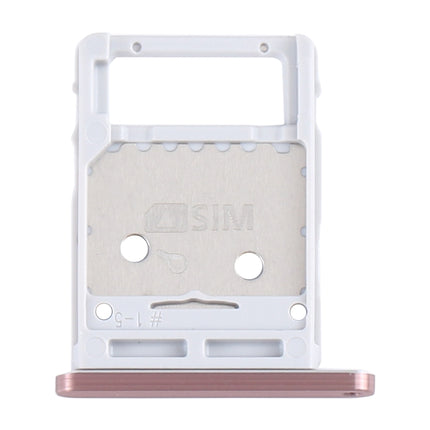 SIM Card Tray + Micro SD Card Tray for Samsung Galaxy Tab S7 SM-T870/T875 (Pink)-garmade.com