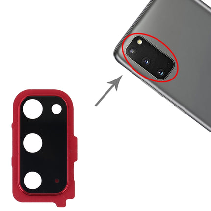 Camera Lens Cover for Samsung Galaxy S20 (Red)-garmade.com