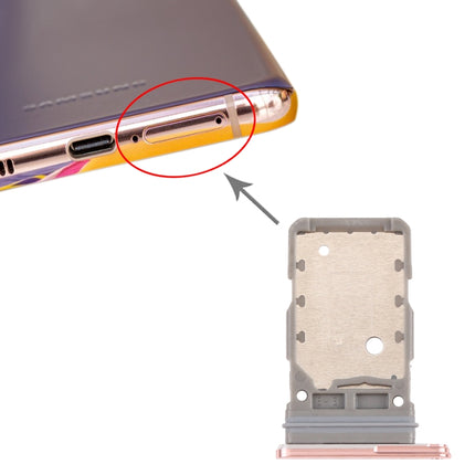 SIM Card Tray + SIM Card Tray for Samsung Galaxy S21 / S21+ / S21 Ultra (Pink)-garmade.com