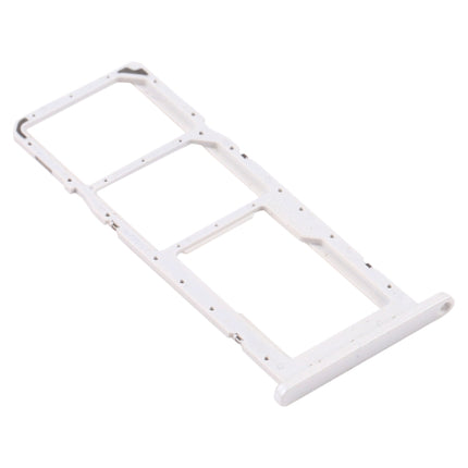 SIM Card Tray + SIM Card Tray + Micro SD Card Tray for Samsung Galaxy A02s SM-A025 (White)-garmade.com