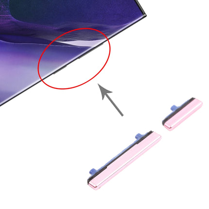 Power Button and Volume Control Button for Samsung Galaxy Note20 Ultra (Pink)-garmade.com