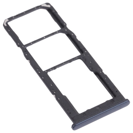 SIM Card Tray + SIM Card Tray + Micro SD Card Tray for Samsung Galaxy M12 SM-M127 (Black)-garmade.com