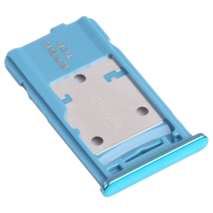 SIM Card Tray + SIM Card Tray + Micro SD Card Tray for Samsung Galaxy M31s SM-M317 (Green)-garmade.com