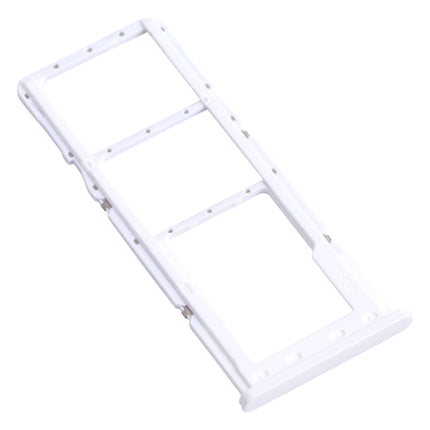 SIM Card Tray + SIM Card Tray + Micro SD Card Tray for Samsung Galaxy A22 SM-A225 (Silver)-garmade.com