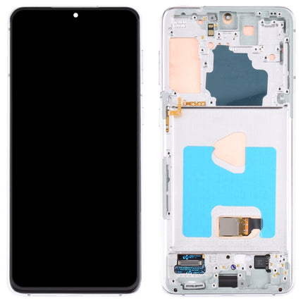 For Samsung Galaxy S21+ 5G SM-G996 Original LCD Screen Digitizer Full Assembly With Frame (Silver)-garmade.com