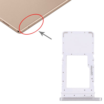 Micro SD Card Tray for Samsung Galaxy Tab A7 10.4 (2020) SM-T505 (White)-garmade.com